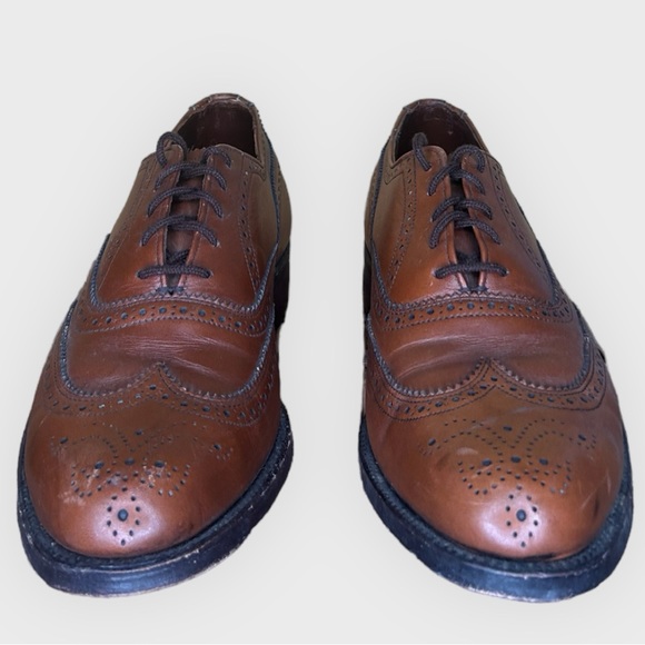Dack men’s wingtip dress shoe - Picture 2 of 11